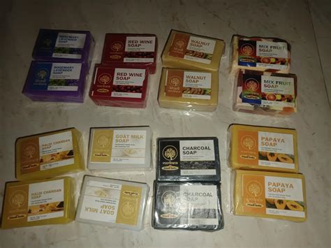 Buy Meribana Assorted Natural Handmade Soaps - Flavour Fresh 125gm each ...