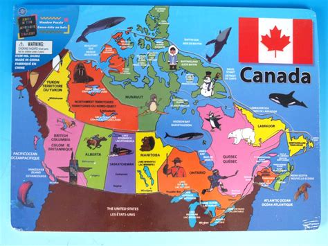 Simple Map Of Canada For Kids
