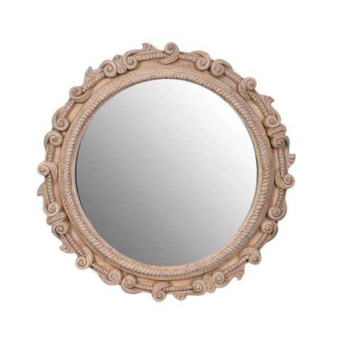 Spanish circular mirror frame
