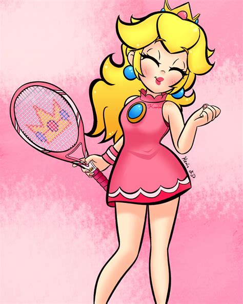 Princess Peach Tennis Outfit Hot