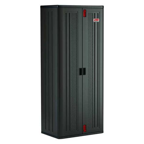 Suncast Shelving Storage Cabinet, 72 in H, 30 in W, 20 1/4 in D ...