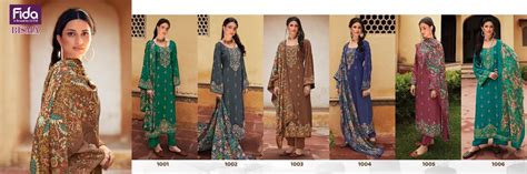 Fida Bisma Designer Dress Material Collection