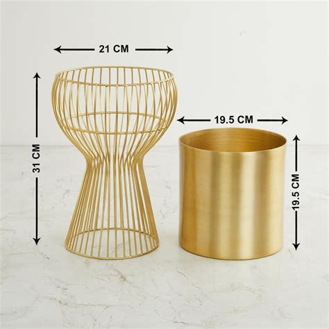 Buy Fiesta Metal Planter with Stand from Home Centre at just INR 1399.0