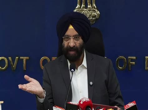 Delhi Minister Sirsa slams Kejriwal, alleges he "banned firecrackers to ...