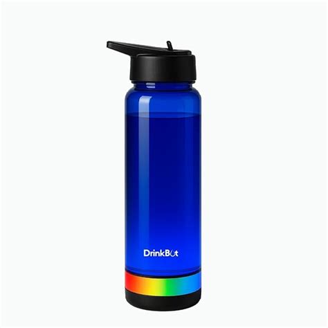 Drinkbot Smart Water Bottle 700 Ml|Glass Water Bottle For Office|Rgb ...