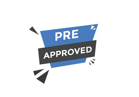 Image result for Pre-Approved Vector