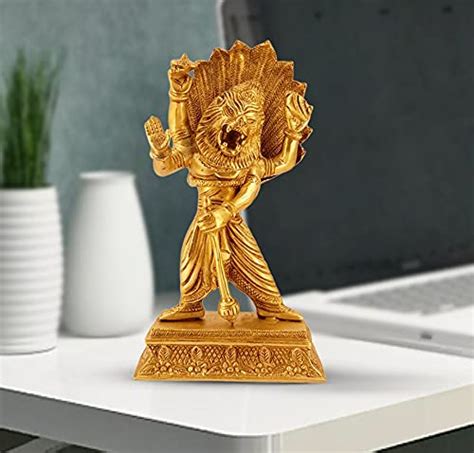 Buy ARTVARKO Brass Narasimha Murti Fourth of The 10 incarnations ...