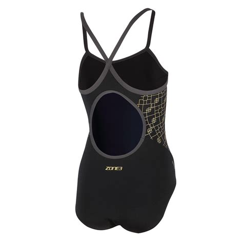 Zone3 | Iconic Bound Back Swim Suit | Black | SportsDirect.com
