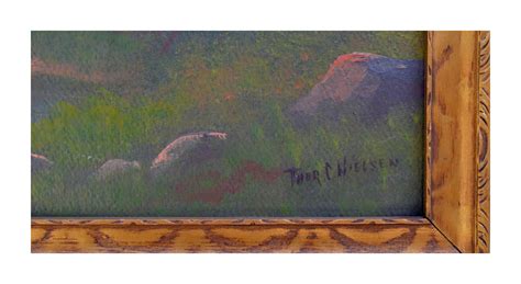 Thor Christian Nielsen - Early 20th Century California Stream at ...