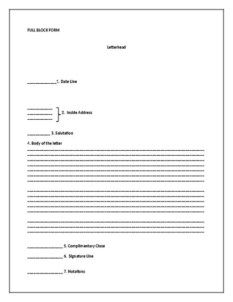 Us Formal Letter Format 的图像结果
