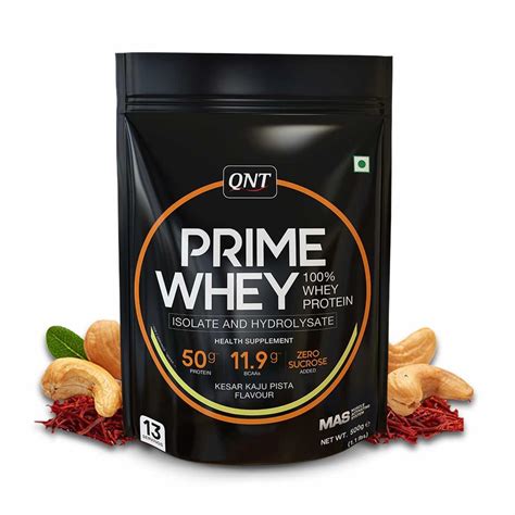 QNT Prime Whey Protein 500gm - Premium Quality Protein