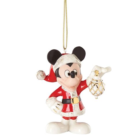 Lenox Disney 2016 Decorate the Season Mickey Ornament | Lenox christmas ...