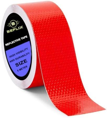 Beflix® High Intensity Radium Reflective Tape - 5 Meters in Length 48mm ...