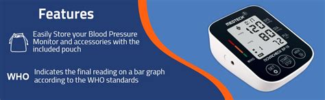 Medtech BP18 Portable Automatic Digital Blood Pressure Monitor Machine ...