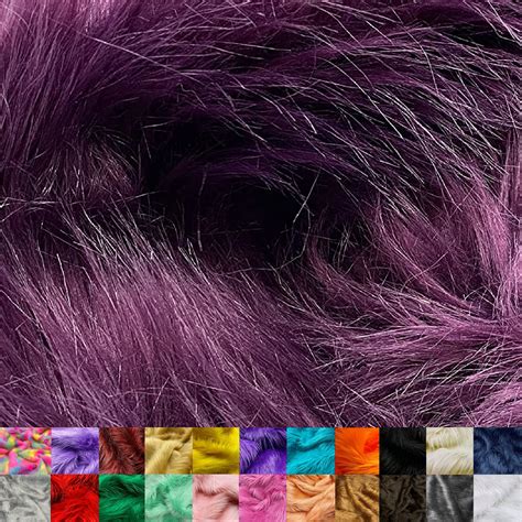 Ice Fabrics Faux Fur Fabric By The Yard - 60 Inches Wide Super Soft And ...