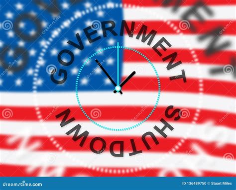 Government Shutdown Countdown Clock