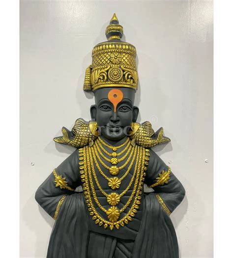 5X2 Feet Lord Vitthal Relief Mural Wall Art | Vithoba | Panduranga