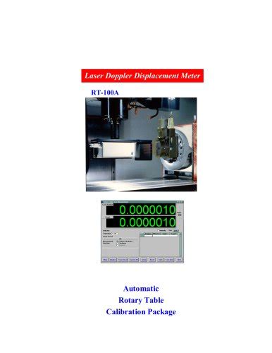 Non-contact Laser Dial-Indicator - OPTODYNE - PDF Catalogs | Technical ...