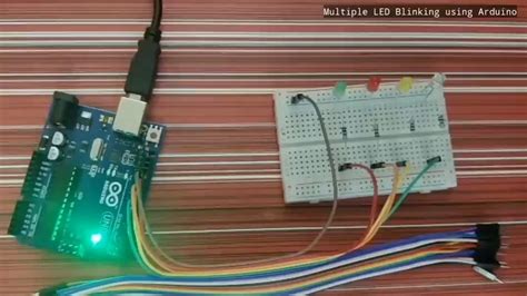 LED Blinking Using Arduino 的图像结果