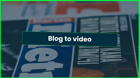 Image result for Blog Post to Video Software