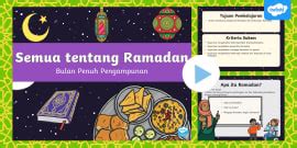 Lembar Mewarnai Ramadan Bahasa Indonesia (teacher made)