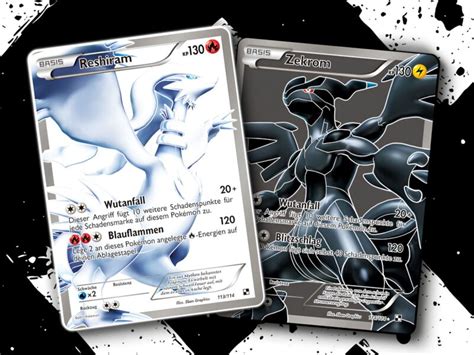Produkt-Lineup für neues Pokémon "Schwarz & Weiß" Spezial-Set enthüllt ...