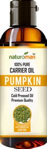 Naturoman Pure & Natural Cold Pressed Pumpkin Seed Carrier Oil for Skin ...