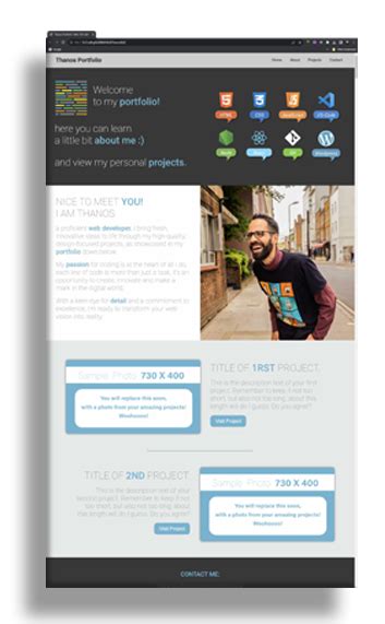 Image result for HTML Portrait Tutorial