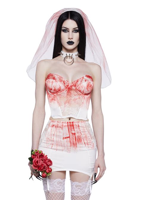 Image result for Killer Bride Custome