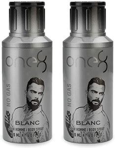 One 8 BLANC (Pack of 2) 120ml each Body Spray - For Men - Price in ...