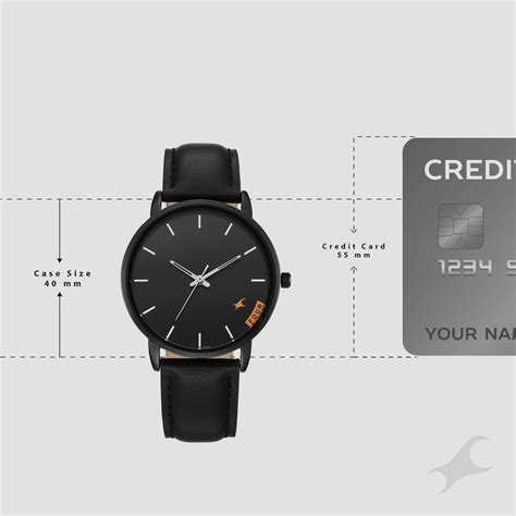 Buy Online Fastrack Stunners Quartz Analog Black Dial Black Leather ...