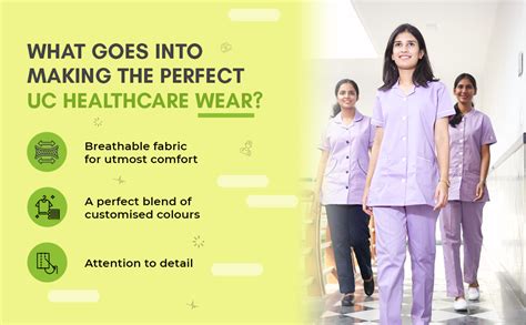 UNIFORM CRAFT - Polyester Cotton Twill Nurse Uniforms - Ideal for Nurse ...