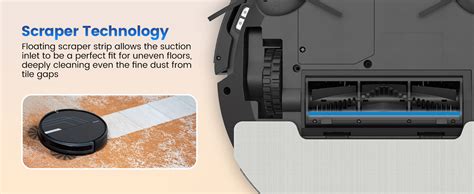 AIRROBO Robot Vacuum Cleaner and Mop, 3000Pa Strong Suction Power ...