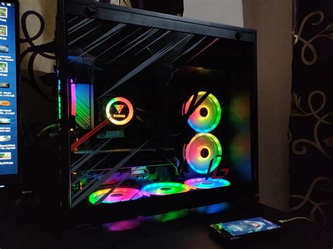 InWin 101 Black ATX Mid Tower Gaming Computer Case with Tempered Glass ...