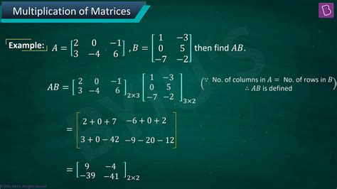 Image result for Matrices Multiplication Questions and Answer