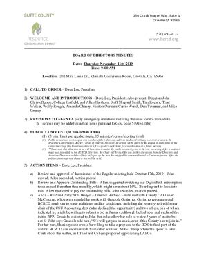 Fillable Online Butte County Resource Conservation District Fax Email ...