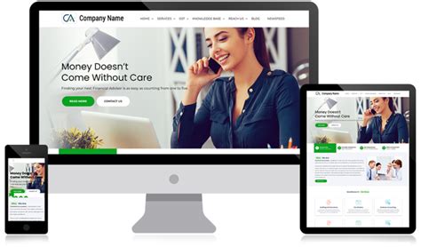 User-Friendly CA & Accounting Website Template: CA Theme 86