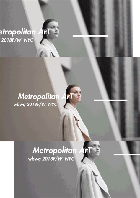wbwq | 碧可 2018F/W 「Metropolitan ArT」P.1 -New Urban Couture_生活