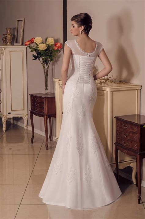 Abito Da Sposa In Raso Spalle Scoperte - Modello A-Line, Scollo A Cuore, Lungo, Per Cerimonia E Occasioni Speciali