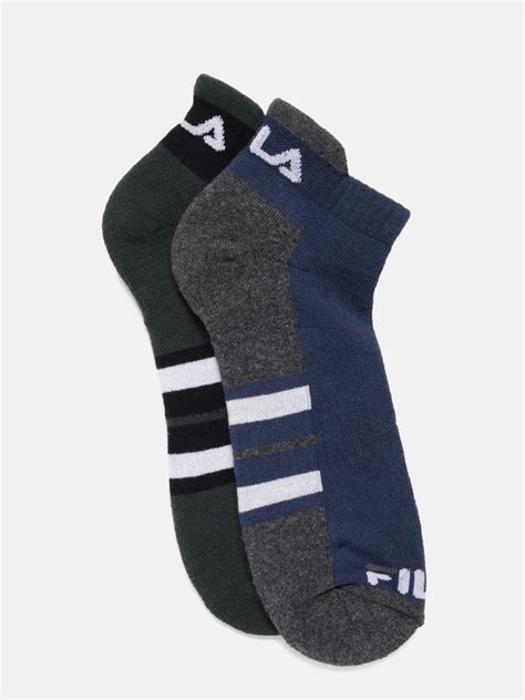 Buy Fila Midnight Blue OLIVER 2 Sports Socks for Men Pack of 2 @ Rs 249 ...