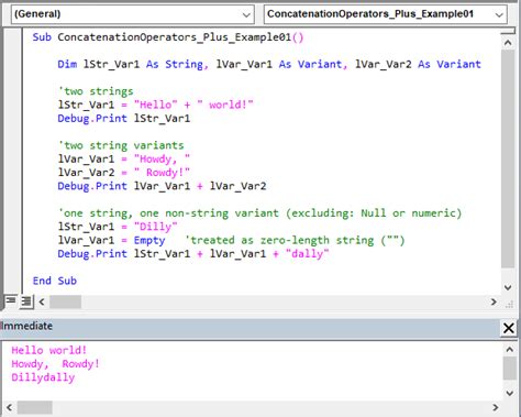 String Concatenation VBA 599CD Copy Text 的图像结果