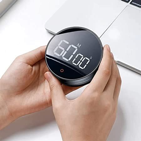 Kitchen Timer, LIORQUE Magnetic Countdown/Count Up Digital Timer, One ...