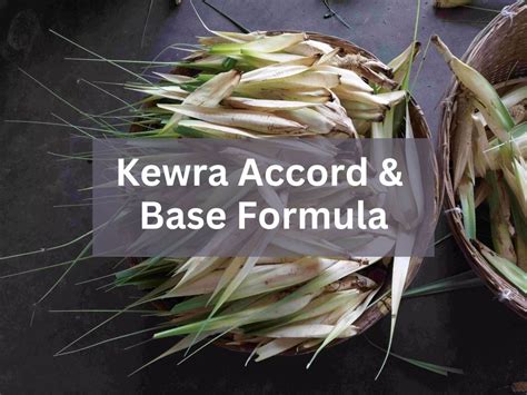 Kewra/Keora/Kewda/Thalampoo Accord and Base: Guide to capturing the es ...
