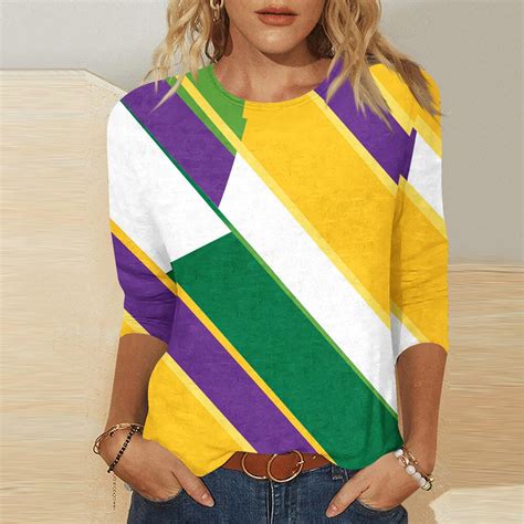 xixinqiwan Mardi Gras Clothing for Women,Womens Mardi Gras Carnival ...