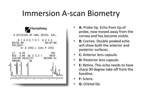 Image result for What Is an a Scan Biometry