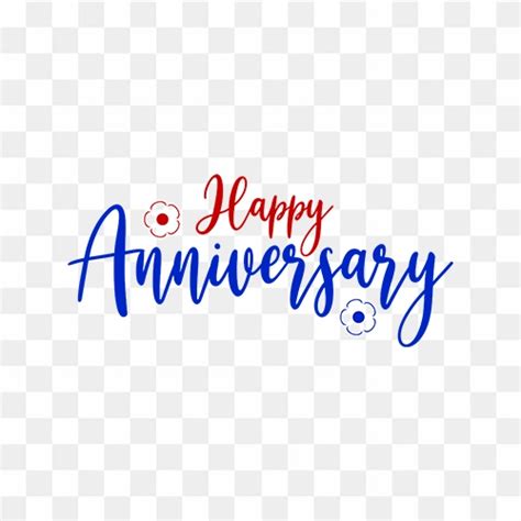 Happy Anniversary free text png