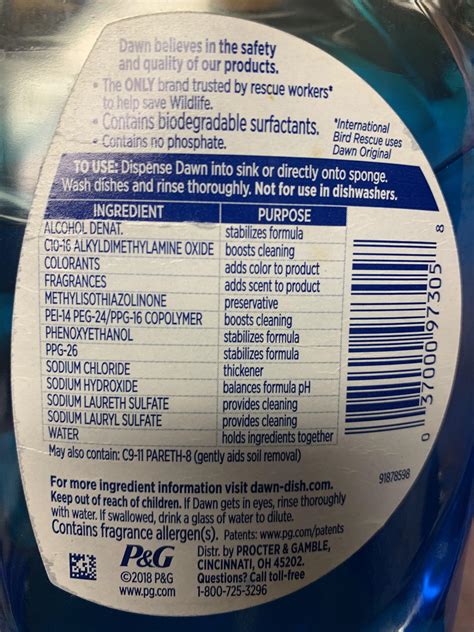 Who Invented Dawn Dish Detergent at Isla Leahy blog