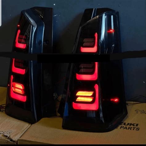 Maruti Wagon R LED Tail Lights India | Red, Smoked sequential upgrade ...
