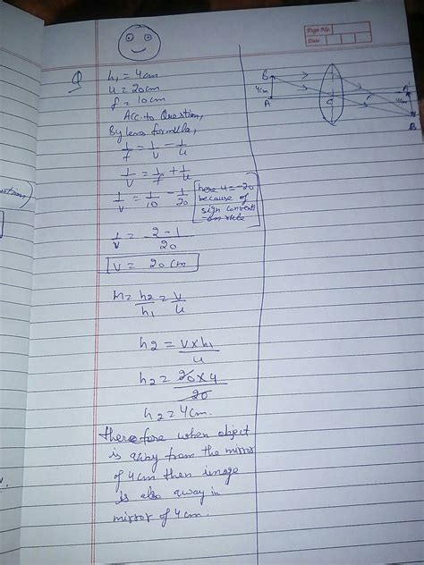 "A convex lens can form a magnified erect as well as magnified inverted ...