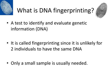 Image result for DNA Fingerprinting Examples